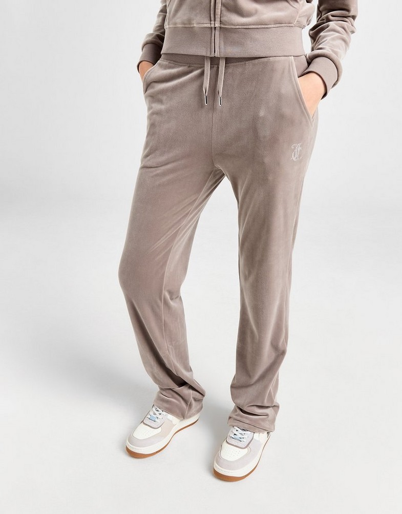 Női nadrág JUICY COUTURE NADRÁG DMNT LOGO VLR PANT BEI