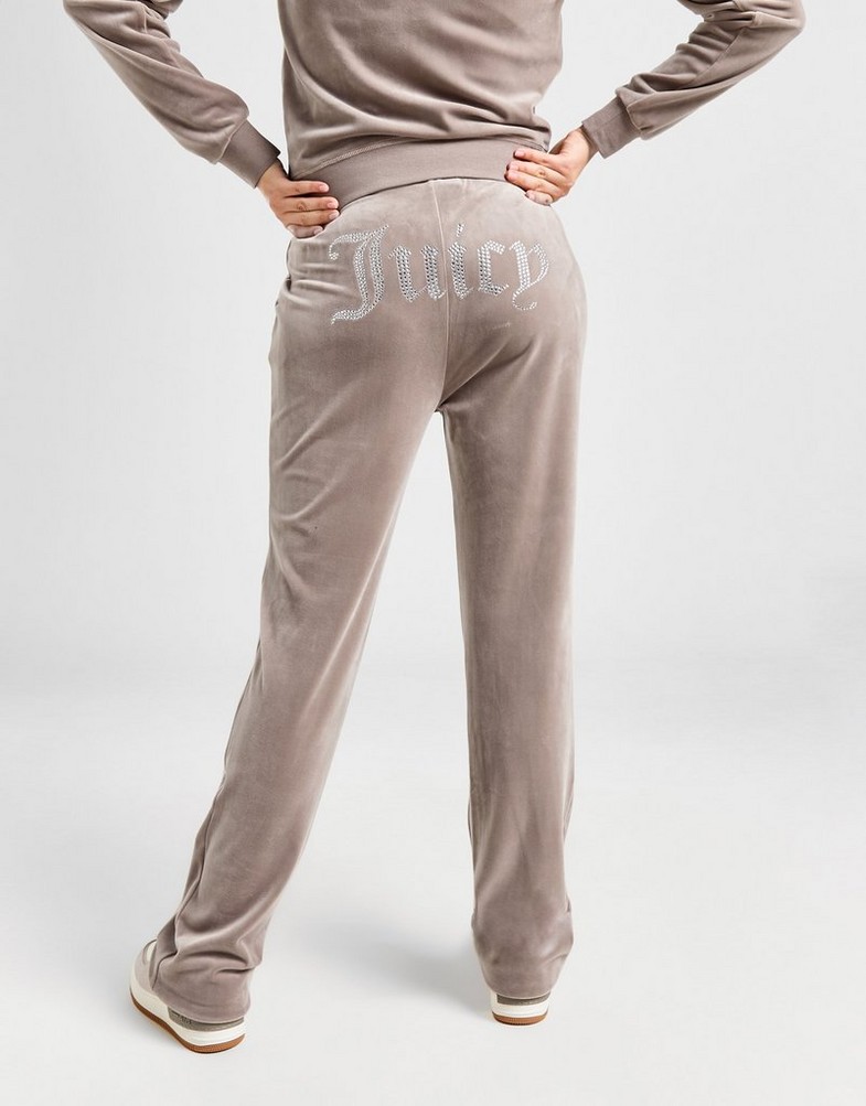 Női nadrág JUICY COUTURE NADRÁG DMNT LOGO VLR PANT BEI