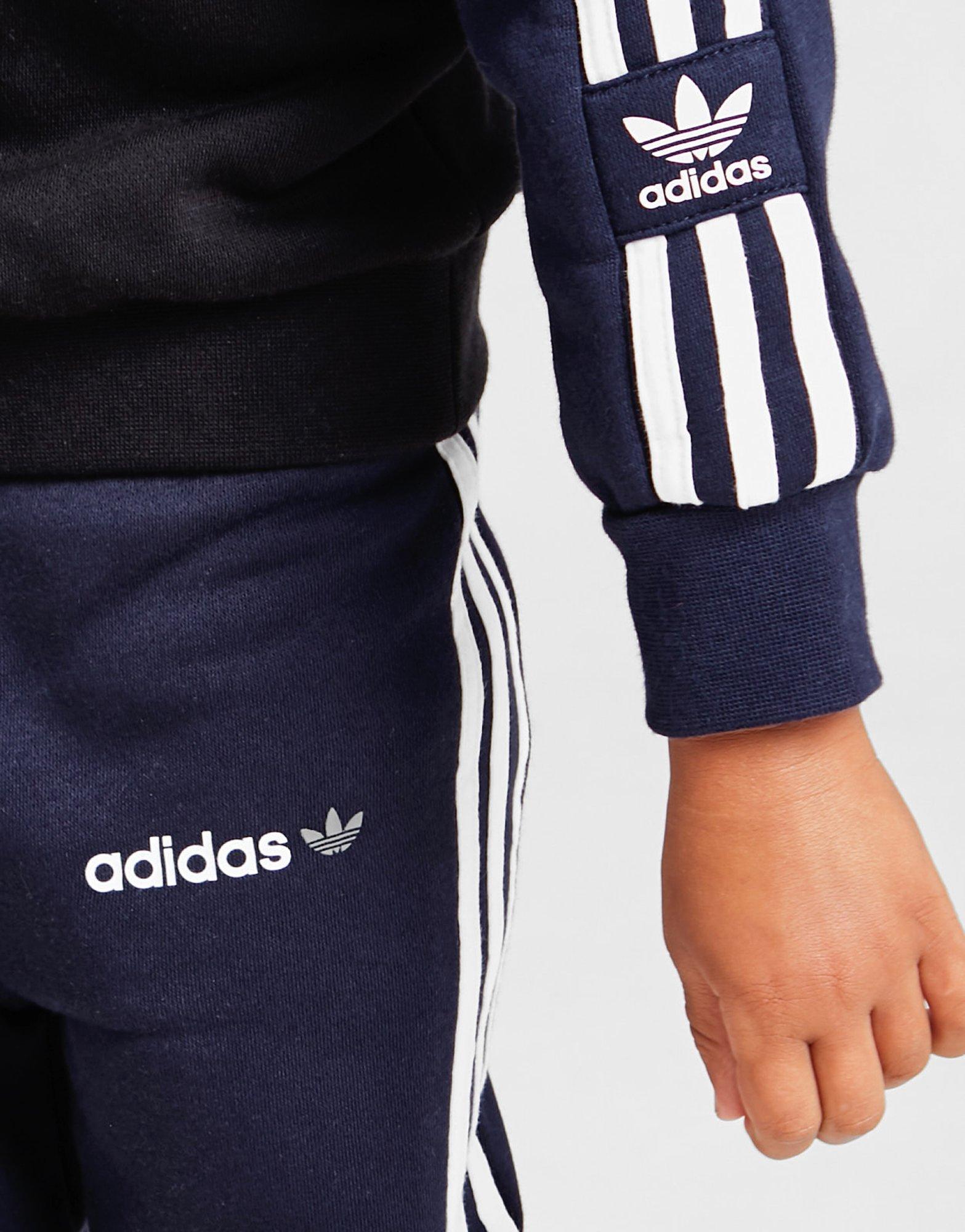 Trening pentru copii ADIDAS TRENING ITASCA CREW TRACKSUIT HB6211 Negru