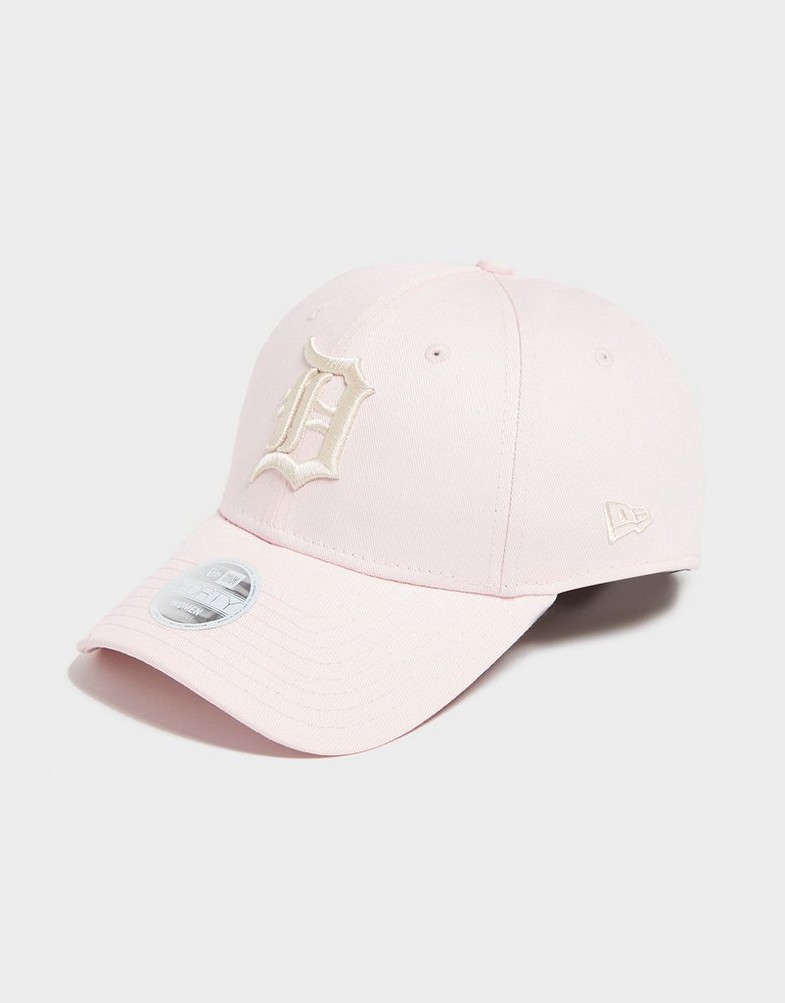 Czapka z daszkiem damska NEW ERA  CZAPKA MLB 9FORTY DETROIT TIGERS CAP 12838350 Różowy