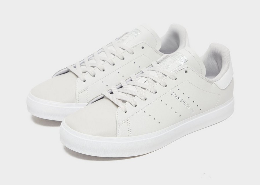 Buty sneakersy dla dzieci ADIDAS STAN SMITH VULC  GZ3699 Szary