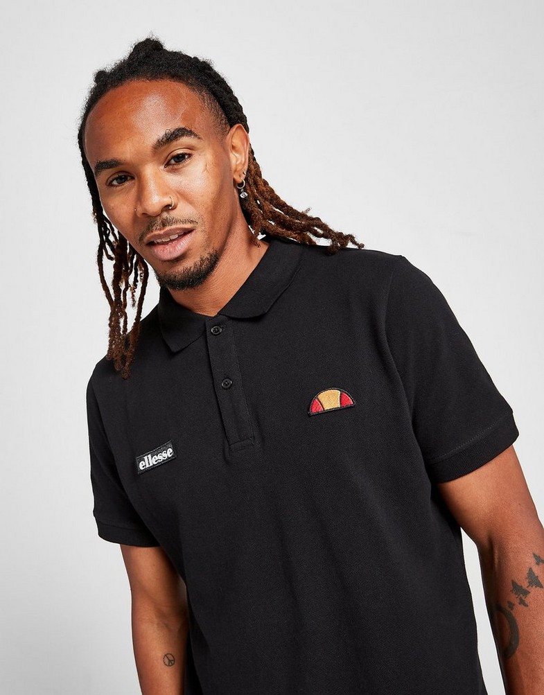 ELLESSE POLO MONTURA POLO SHIRT SHS04475 Czarny