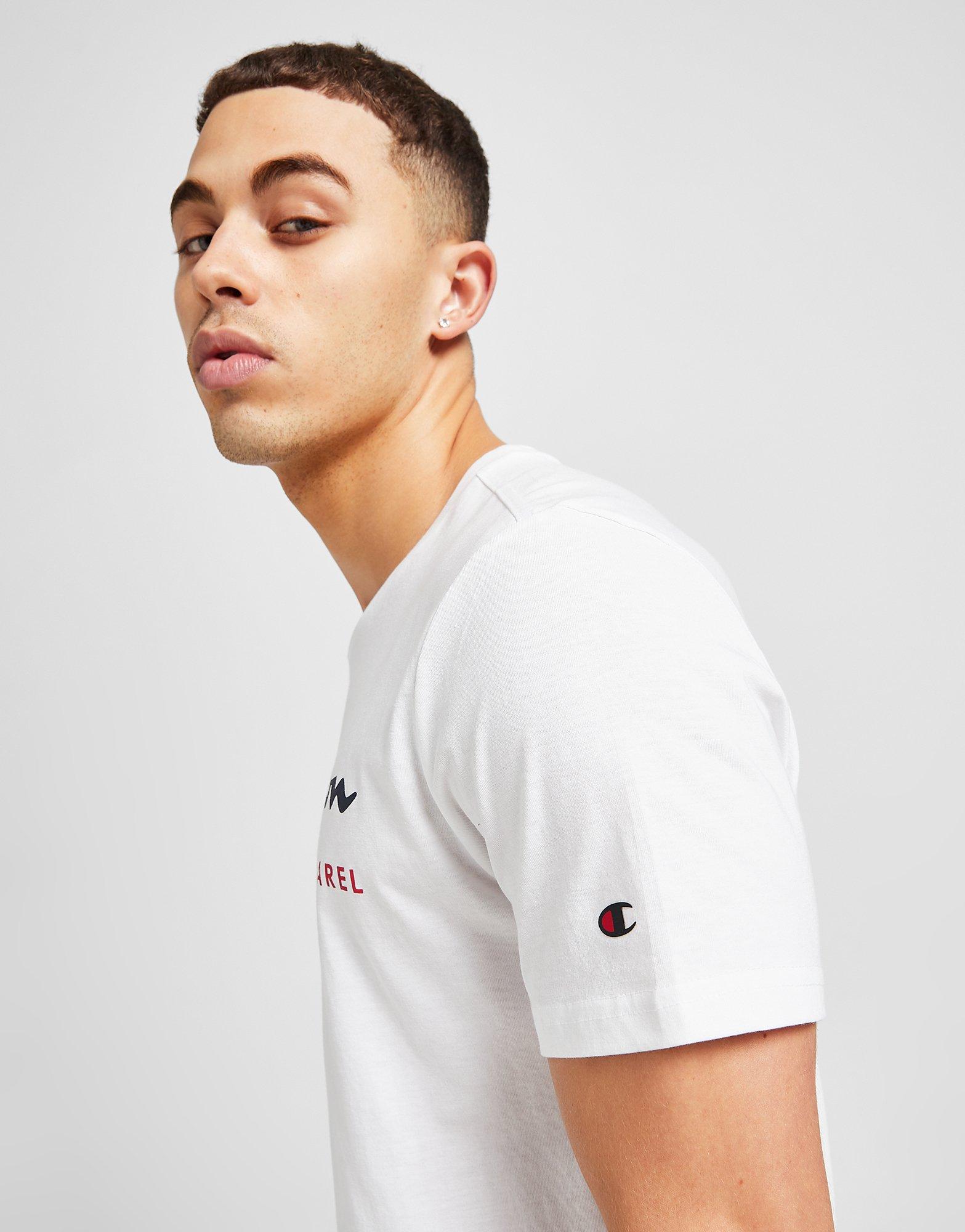 Pánske tričko CHAMPION TRIČKO AUTHENTIC TRIČKO 217770WW001 Biela