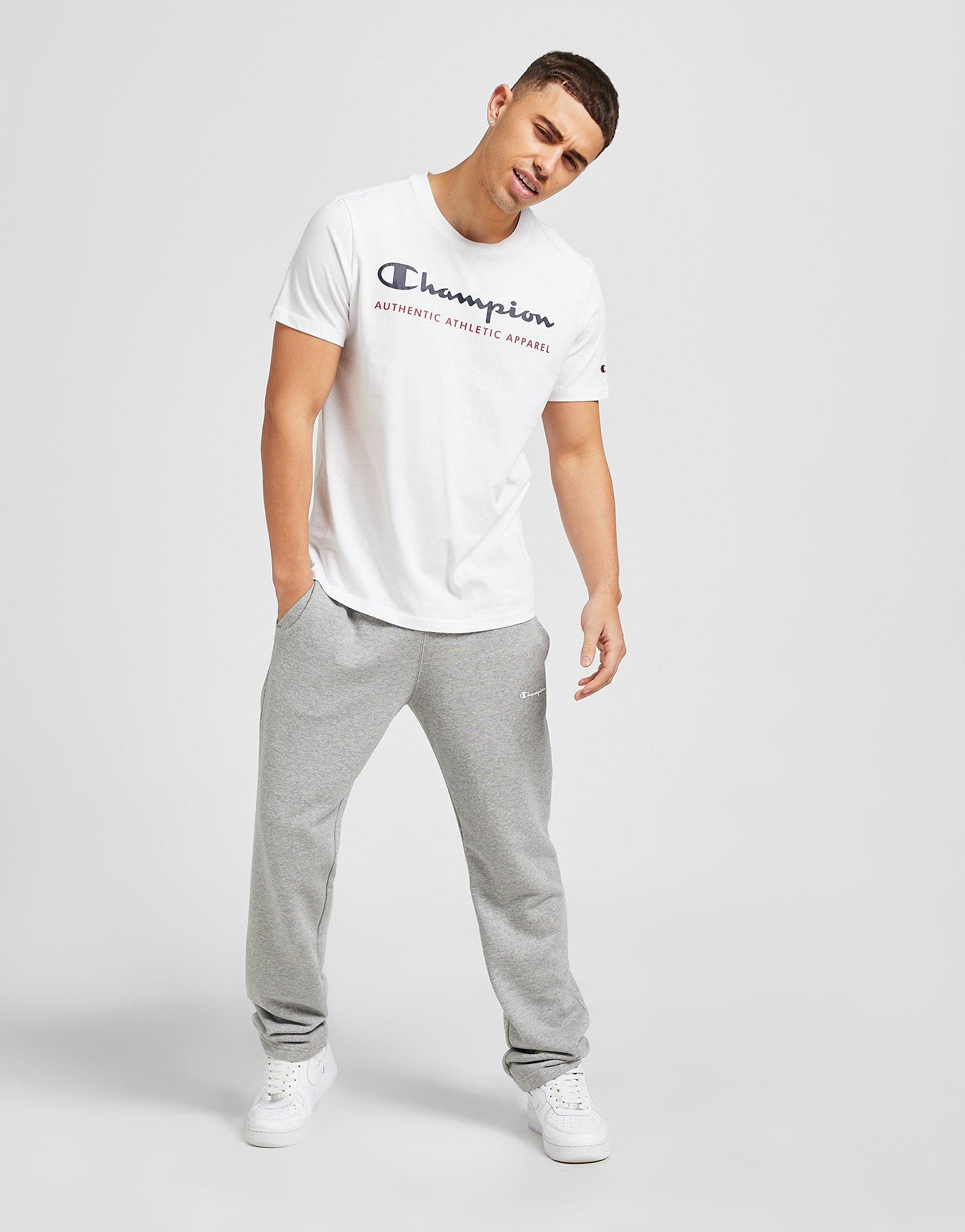 Pánske tričko CHAMPION TRIČKO AUTHENTIC TRIČKO 217770WW001 Biela