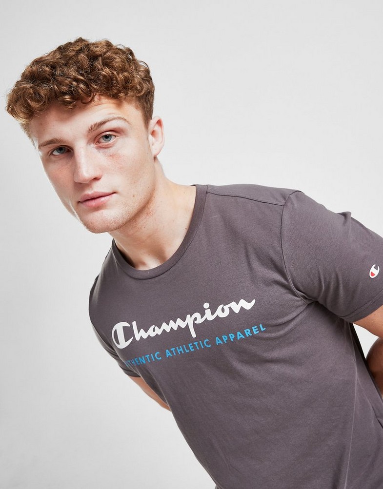 Pánske tričko CHAMPION AUTHENTIC TRIČKO  217770ES508 Tmavomodrá