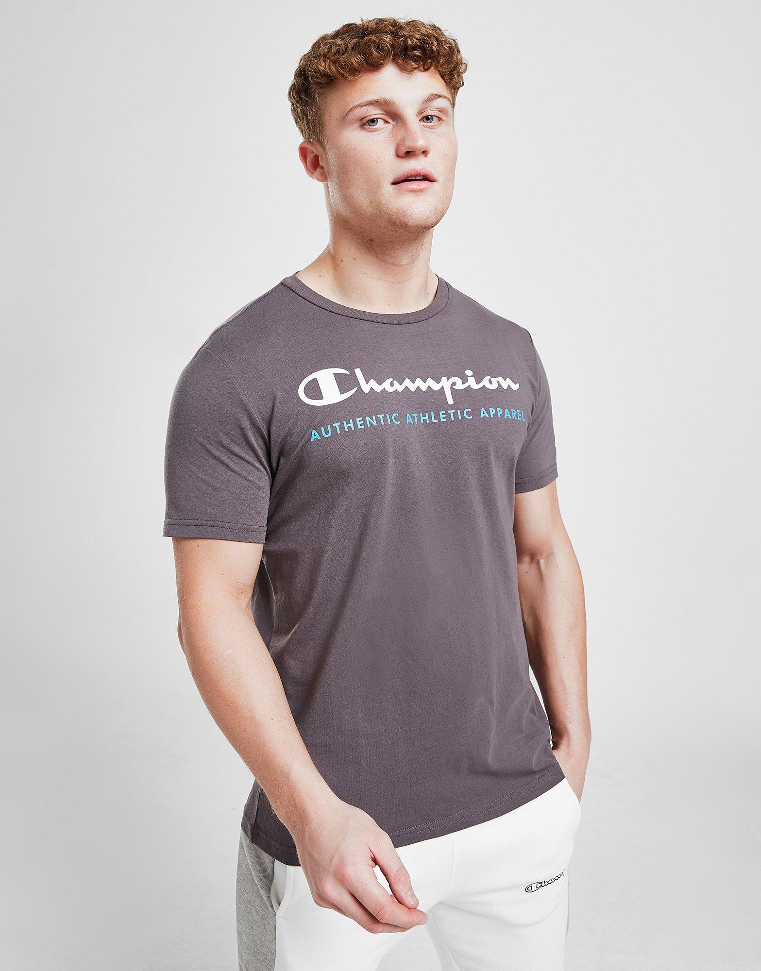 Pánske tričko CHAMPION AUTHENTIC TRIČKO  217770ES508 Tmavomodrá