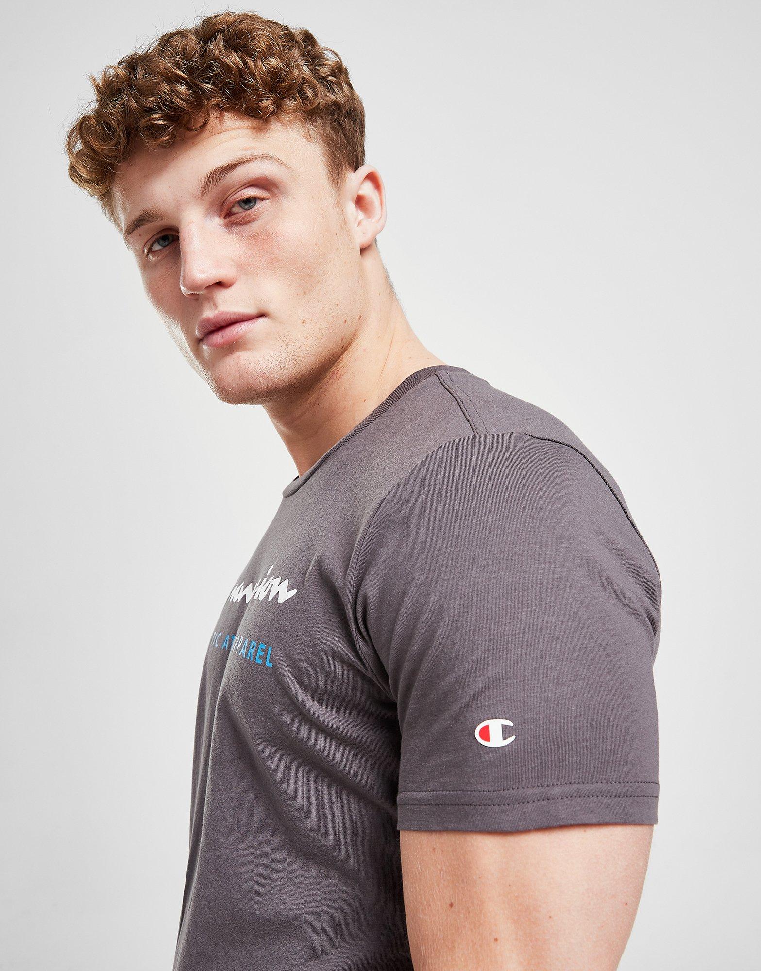 Pánske tričko CHAMPION AUTHENTIC TRIČKO  217770ES508 Tmavomodrá