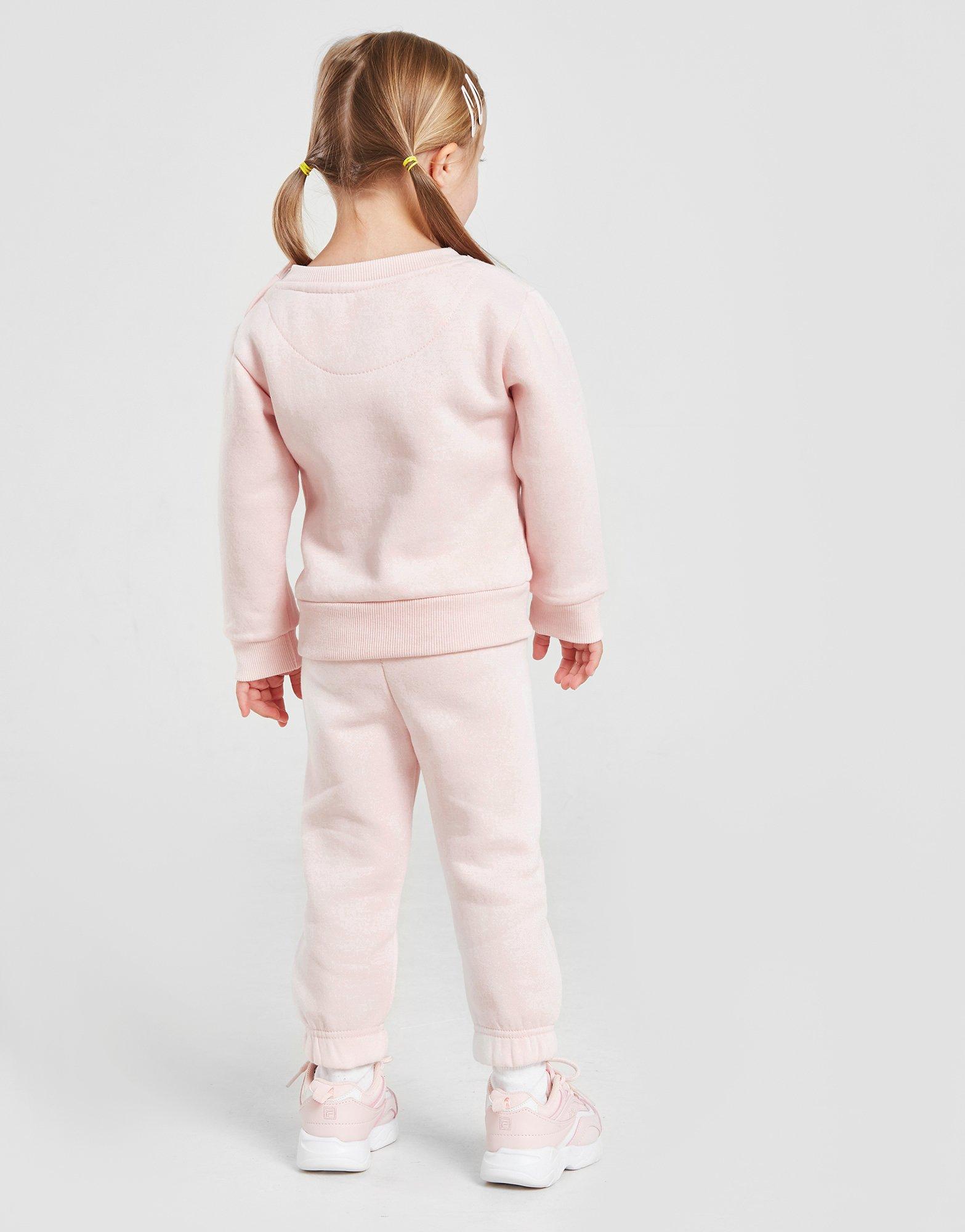Vaikiški sportiniai kostiumai MCKENZIE GIRLS' ESSENTIAL CREW TRACKSUIT INFANT  MCKTI14342LPK Rožinė
