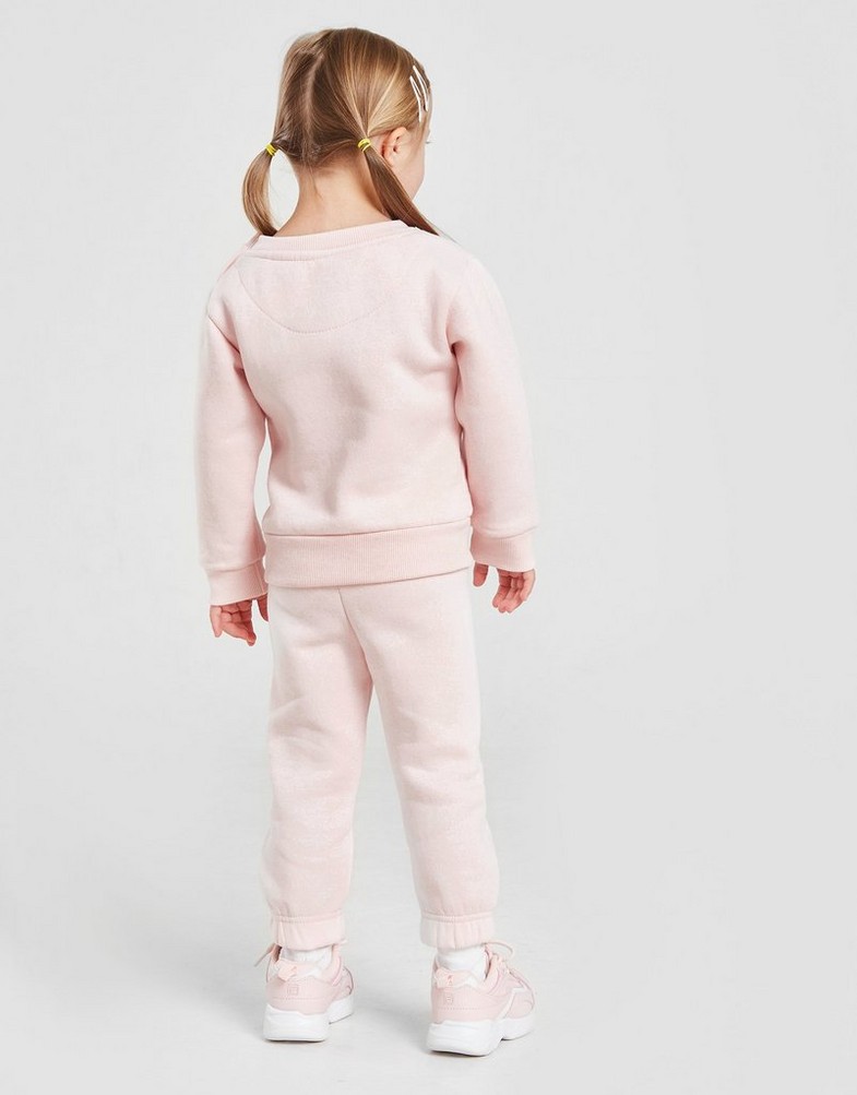 Дитячі спортивні костюми MCKENZIE GIRLS' ESSENTIAL CREW TRACKSUIT INFANT  MCKTI14342LPK Рожевий