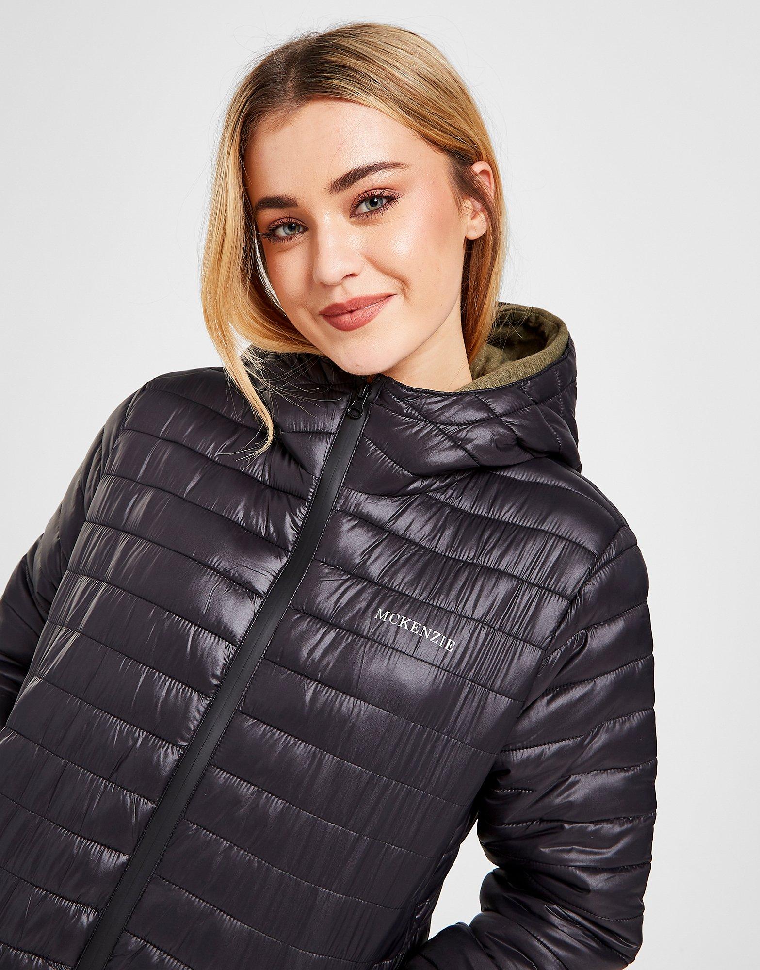 MCKENZIE CORE LOGO PADDED JACKET  MCKTW14655BLK Negru