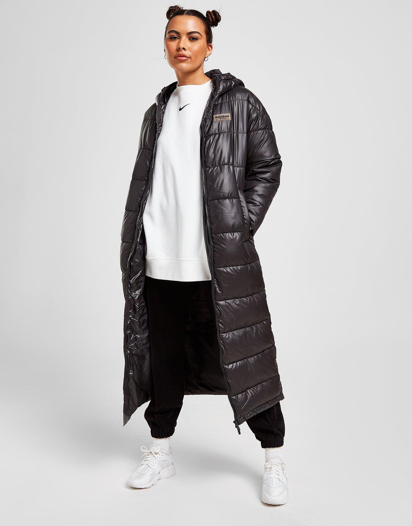 SUPPLY & DEMAND BUNDA LONGLINE PADDED JACKET SUPTW15433BLK Čierna