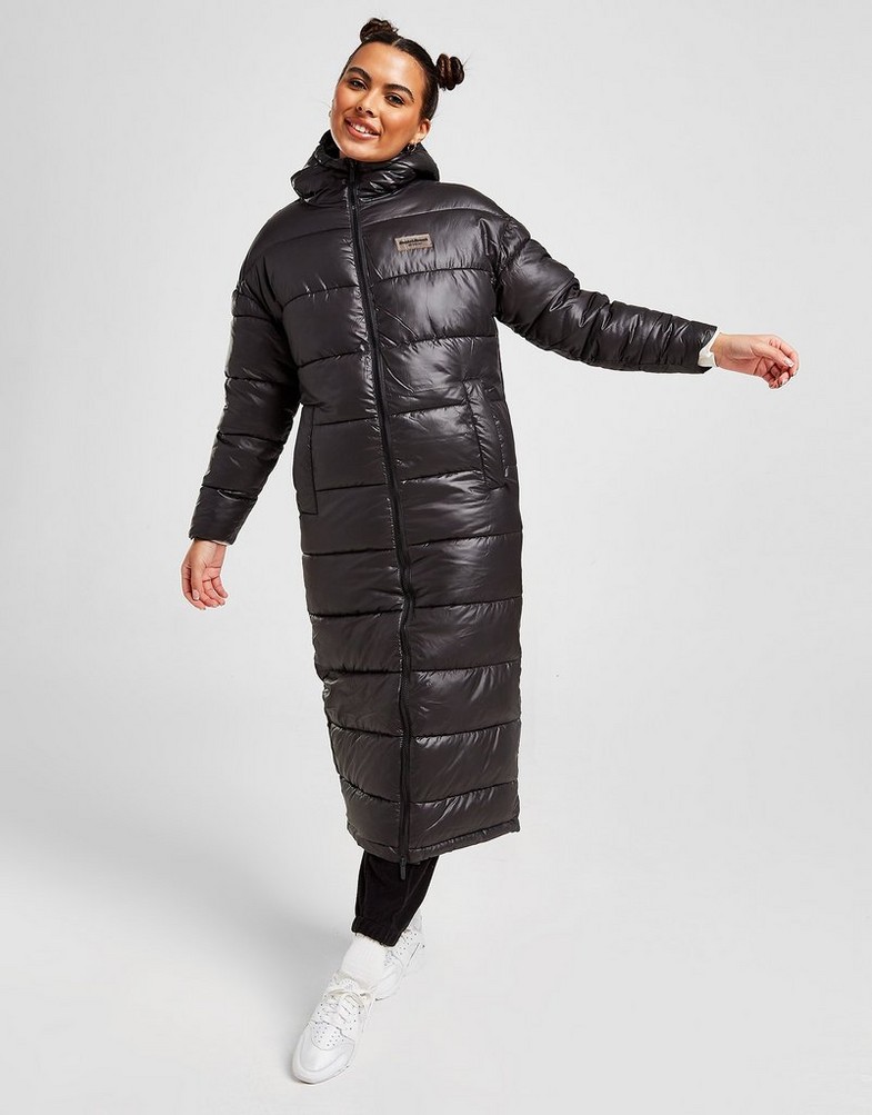 SUPPLY & DEMAND BUNDA LONGLINE PADDED JACKET SUPTW15433BLK Čierna