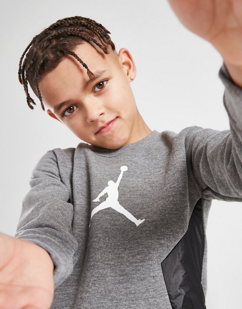 Trening pentru copii JORDAN TRENING JUMPMAN CARGO   CREW TRACKSUIT CHILDREN