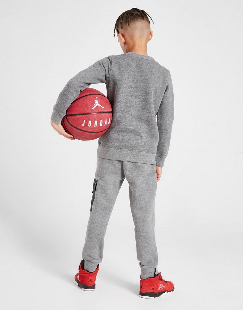 Trening pentru copii JORDAN TRENING JUMPMAN CARGO   CREW TRACKSUIT CHILDREN