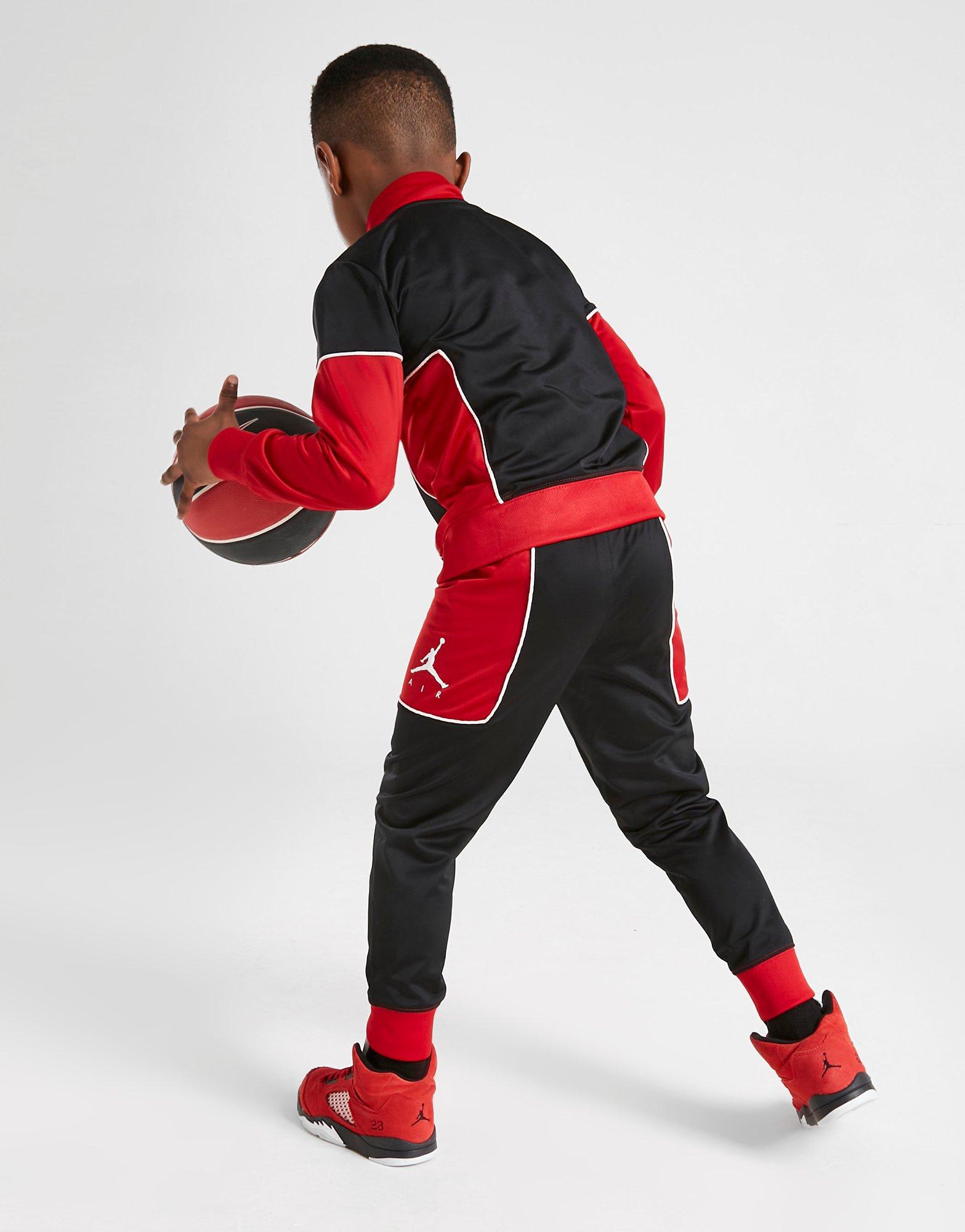 Detská tepláková súprava JORDAN DRES JUMPMAN COLOUR BLOCK POLY TRACKSUIT C 85B015023 Čierna