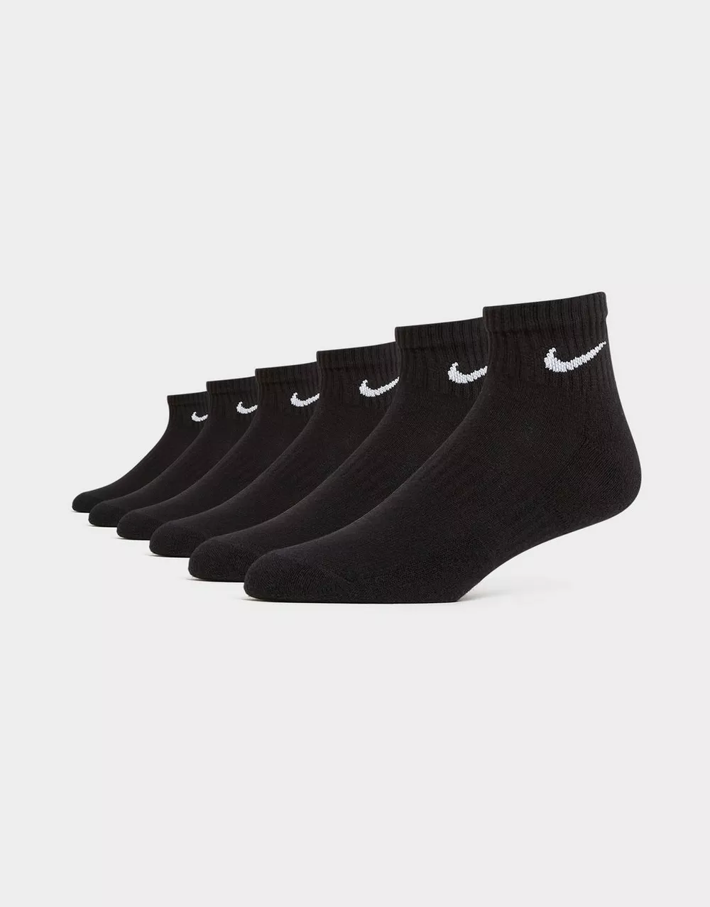 NIKE 6-PACK EVERYDAY CUSHIONED ANKLE SOCKS, фото 1 з 3