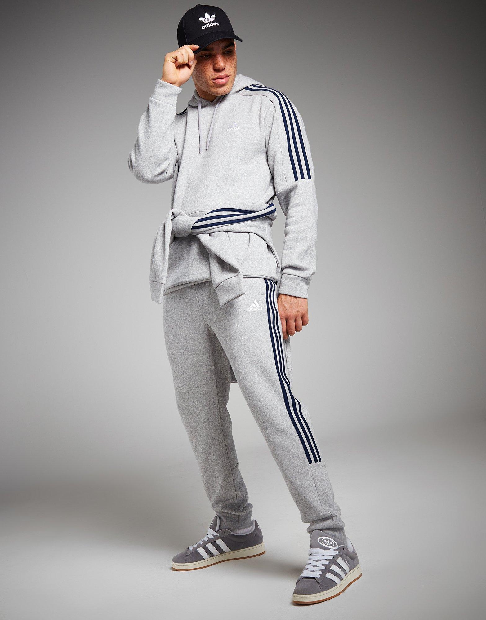 Pánske nohavice ADIDAS ENERGIZE FLEECE JOGGERS HF5104 Sivá