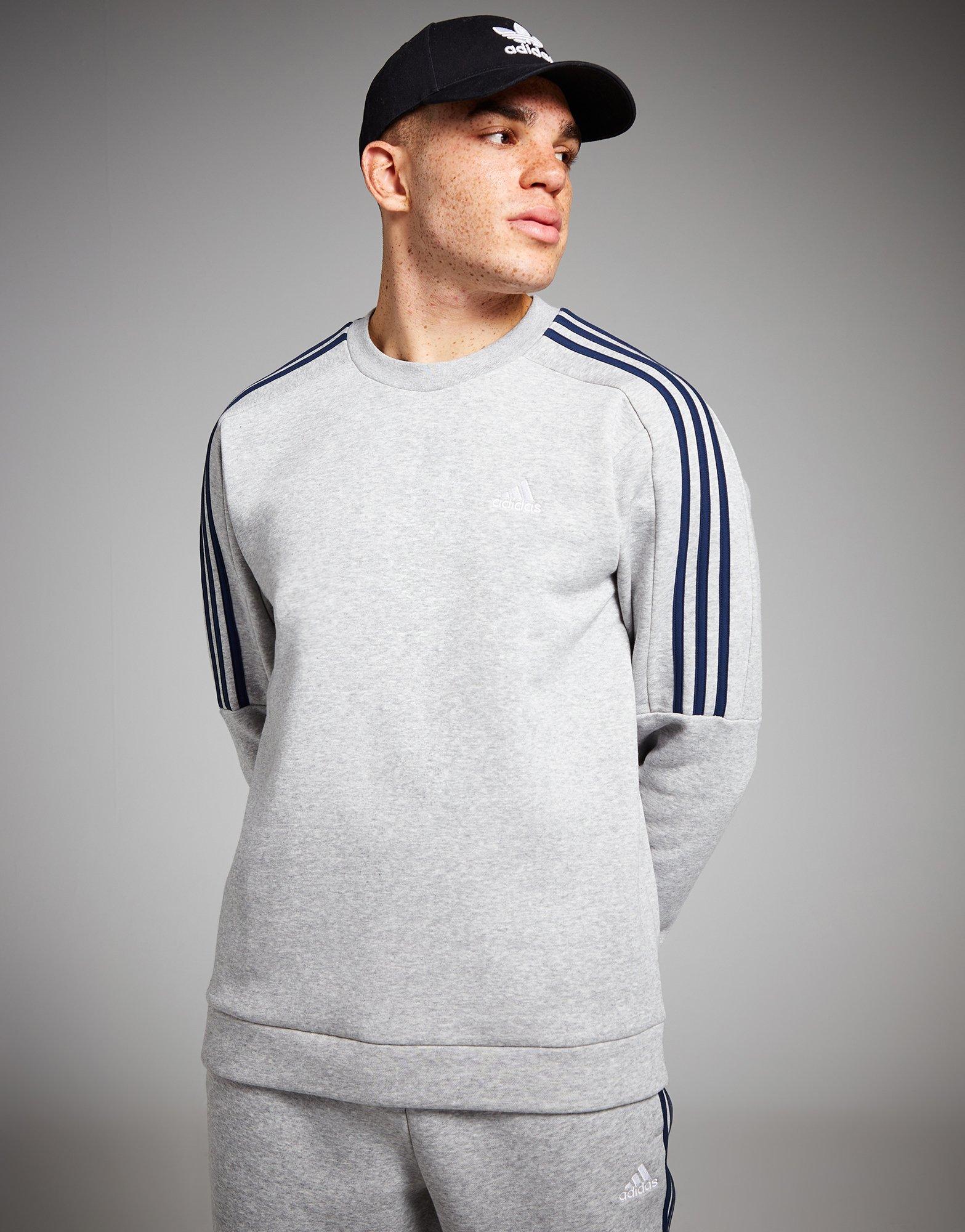 Vyriškas džemperis ADIDAS ENERGIZE CREW SWEATSHIRT  HC4691 Pilka