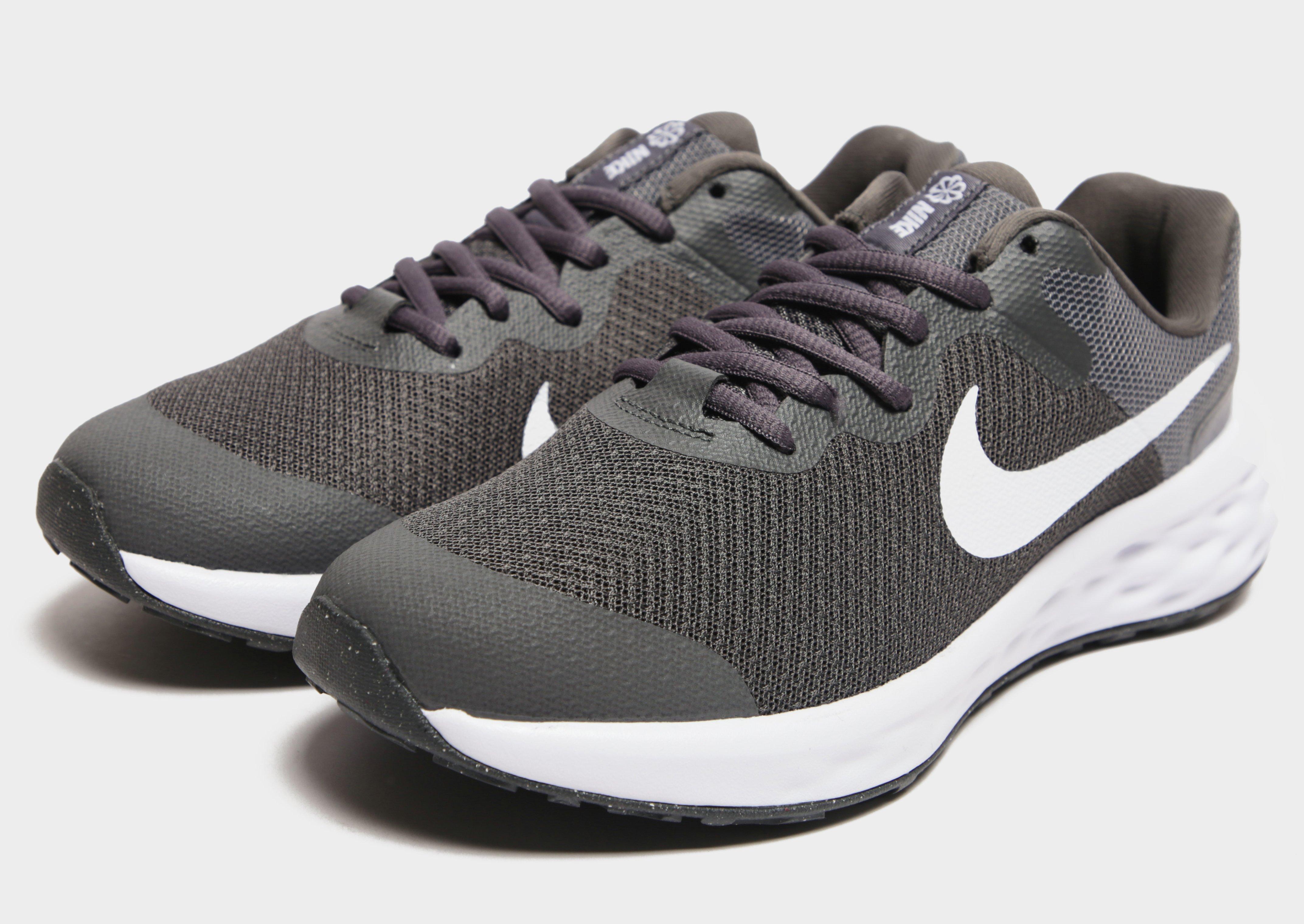Buty sneakersy dla dzieci NIKE REVOLUTION 6  DD1096-004 Szary