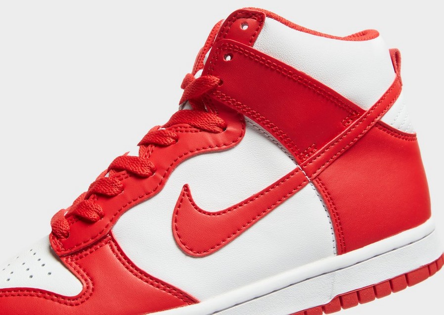 Buty sneakersy dla dzieci NIKE DUNK HIGH DB2179-106 Biały