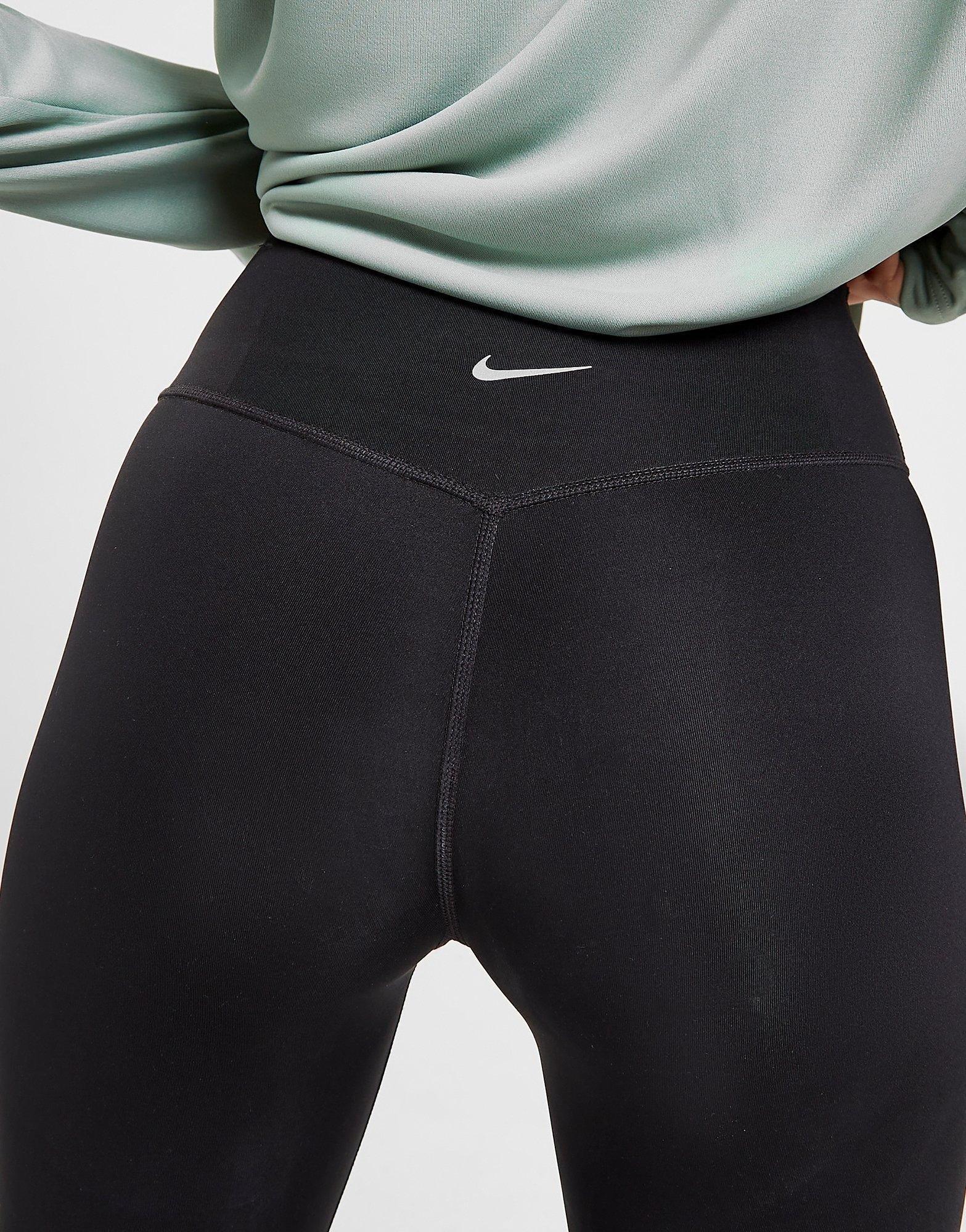 Colanți pentru femei NIKE SWOOSH RUNNING TIGHTS DD6835010 Negru