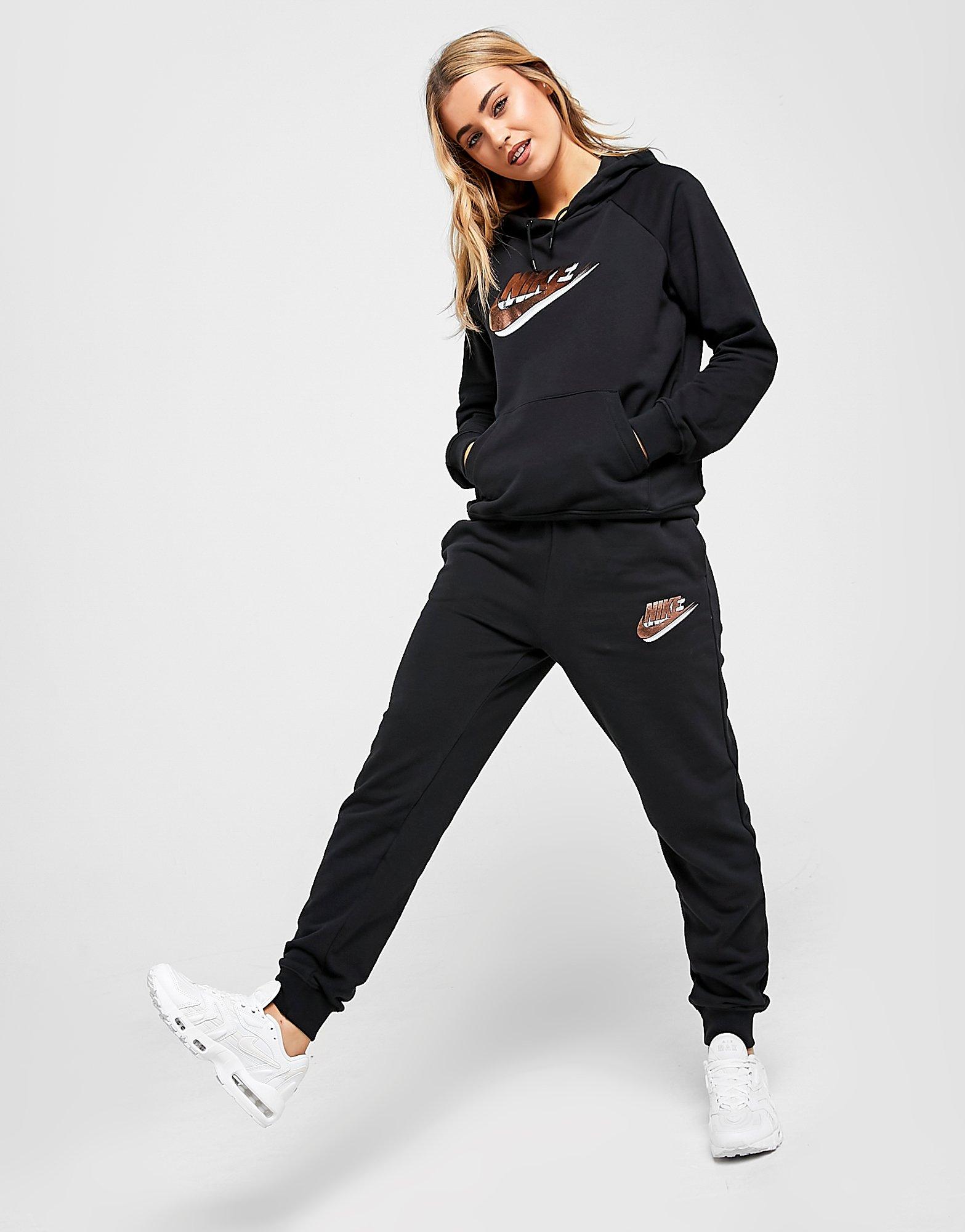 Pantaloni pentru femei NIKE DOUBLE FUTURA JOGGERS  DM4607010 Negru