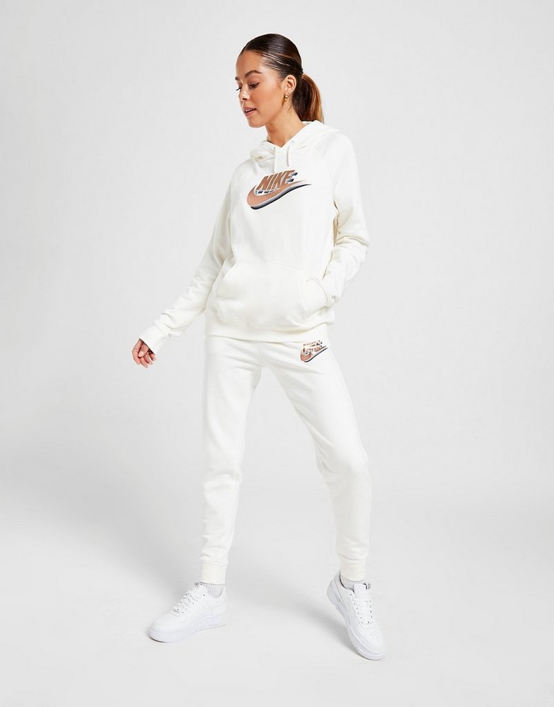 Bluza damska NIKE BLUZA Z KAPTUREM PULLOVER HOODIE DO2555-133 Biały