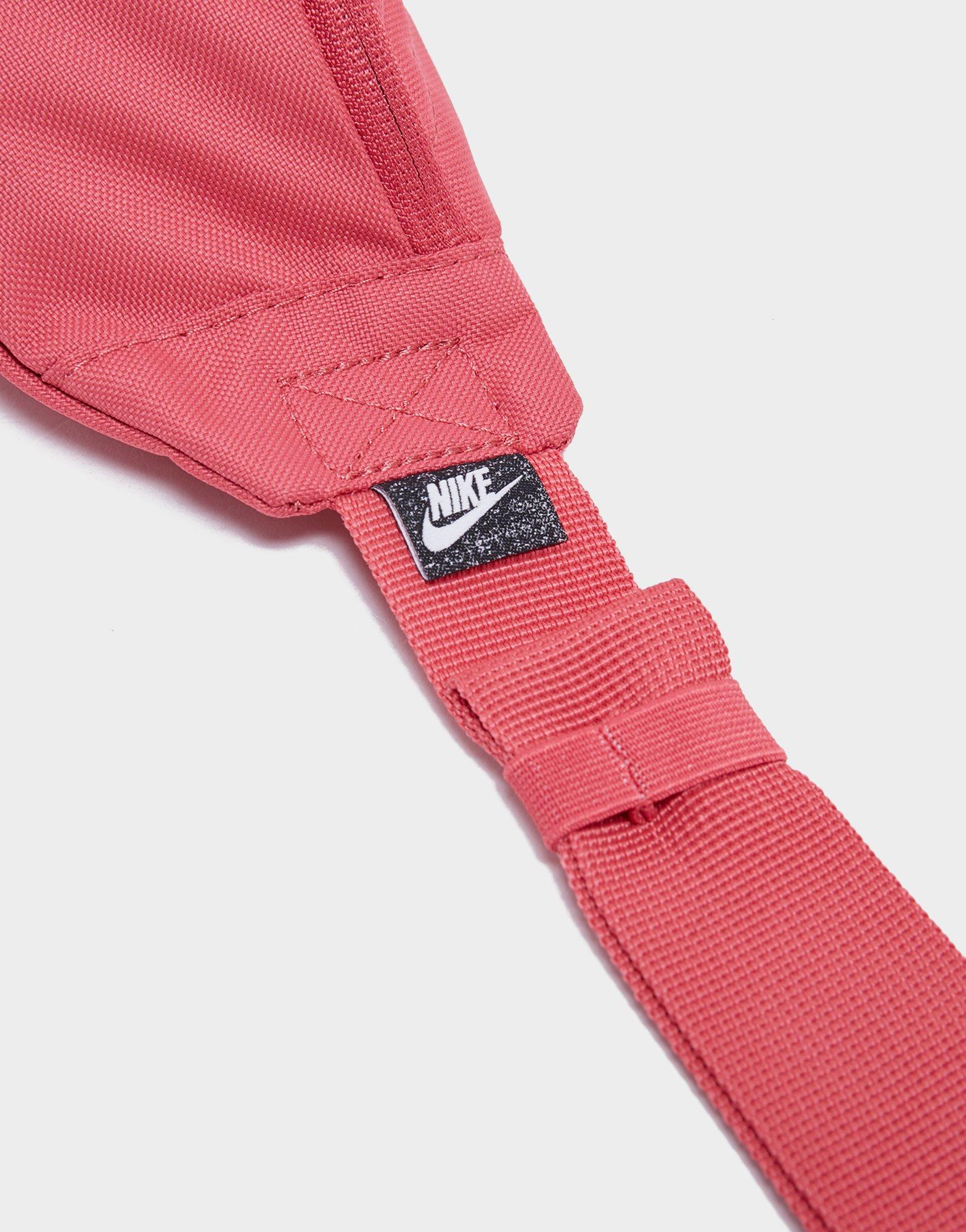 Moteriškas sportinis krepšys NIKE RANKINUKAS HERITAGE HIP BAG  DB0490-622 Rožinė