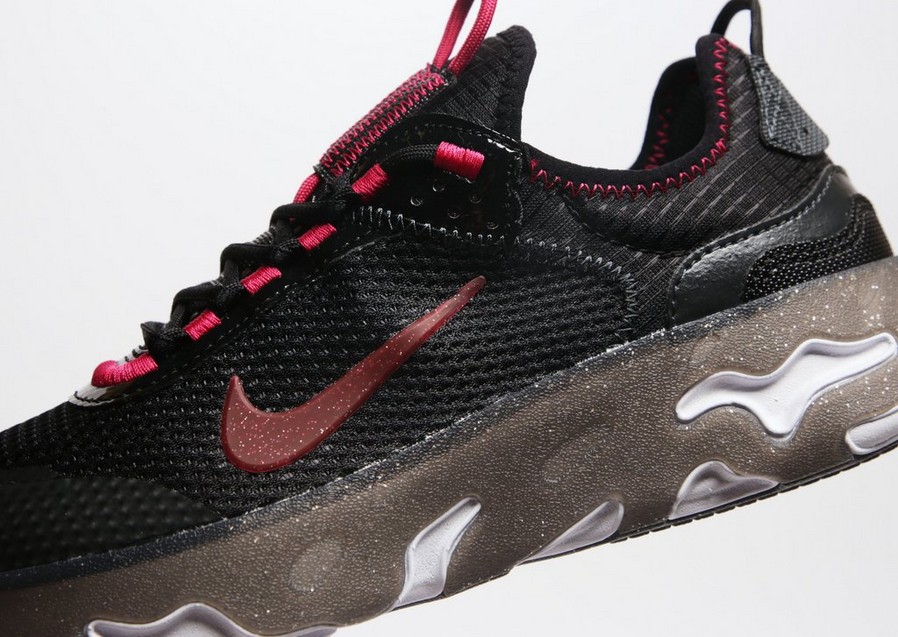 Buty sneakersy dla dzieci NIKE REACT LIVE  DC9523-001 Czarny