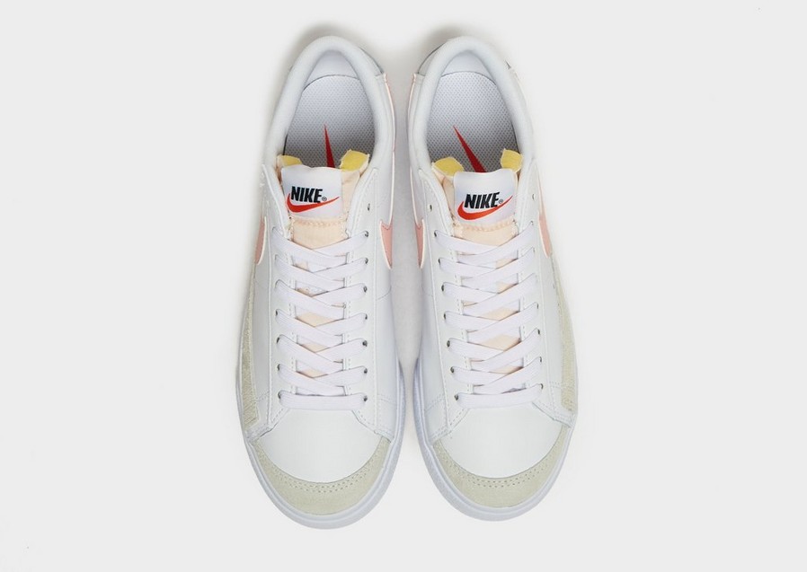 Buty sneakersy damskie NIKE BLAZER LOW PLATFORM  DJ0292-103 Biały