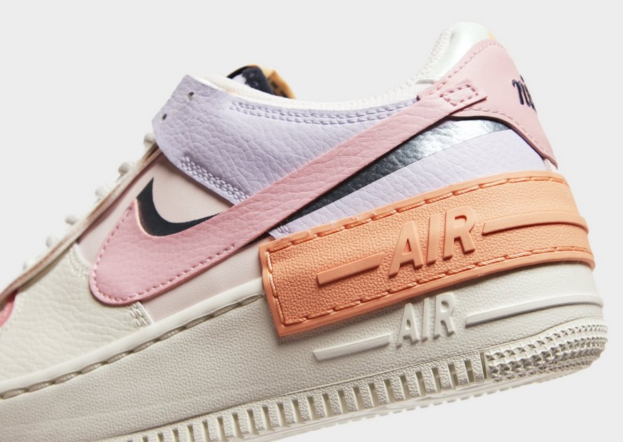 Buty sneakersy damskie NIKE AIR FORCE 1 SHADOW CI0919-111 Multicolor
