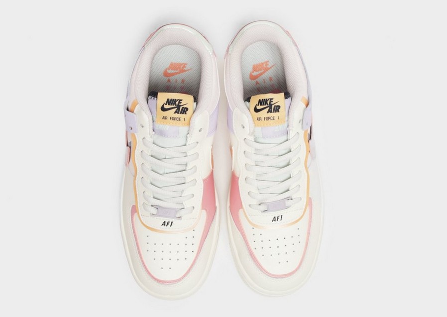 Buty sneakersy damskie NIKE AIR FORCE 1 SHADOW CI0919-111 Multicolor