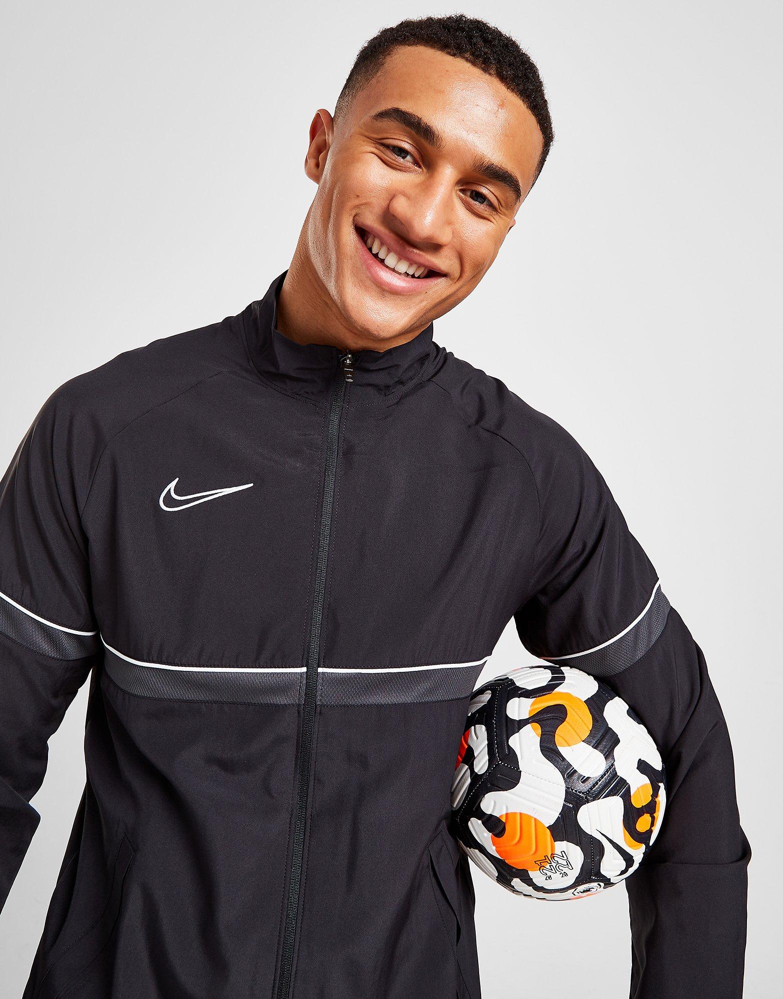 Pánska mikina NIKE MIKINA ROZEPÍNACÍ ACADEMY FULL ZIP TRACK TOP CW6118-014 Černá