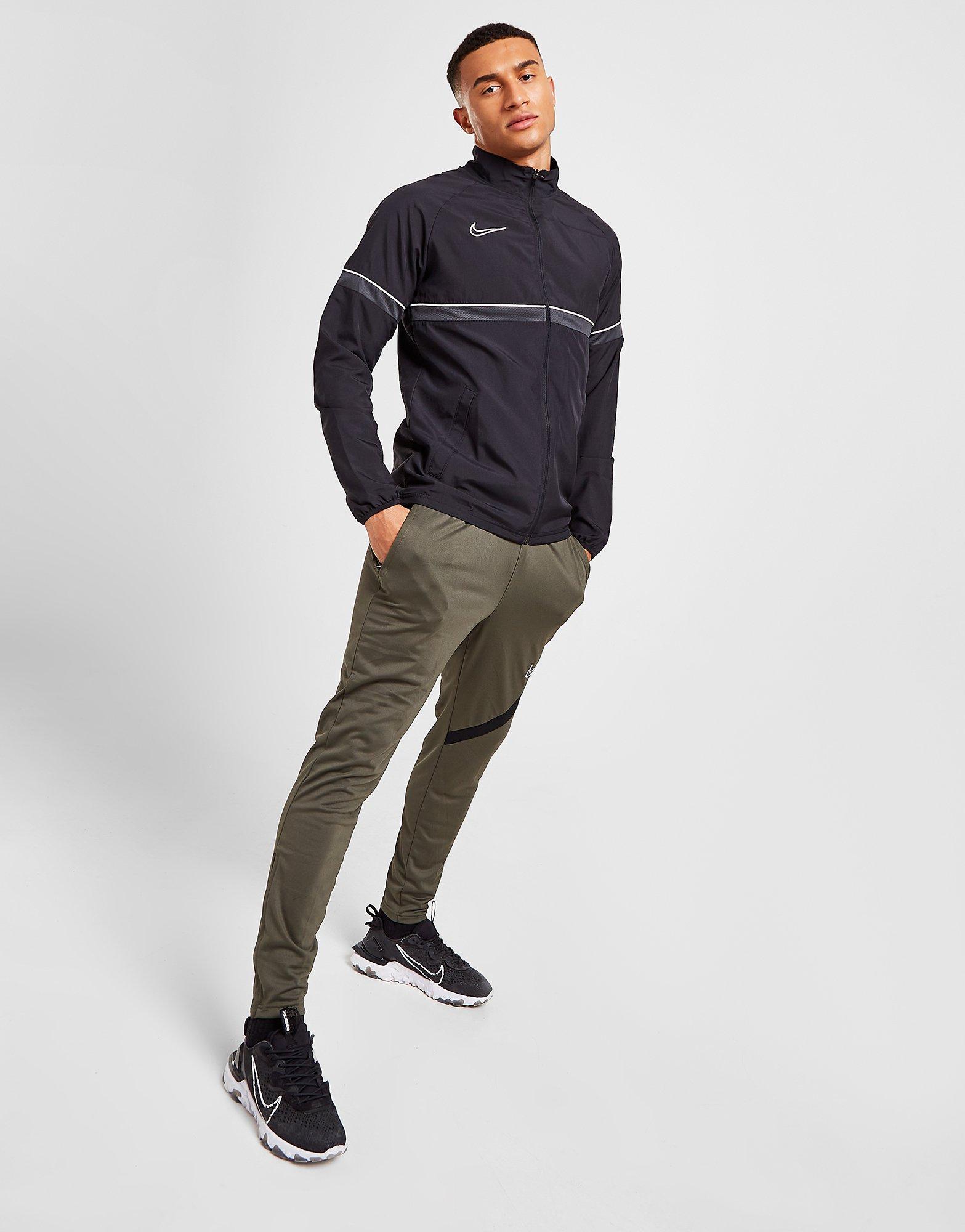 Pánska mikina NIKE MIKINA ROZEPÍNACÍ ACADEMY FULL ZIP TRACK TOP CW6118-014 Černá