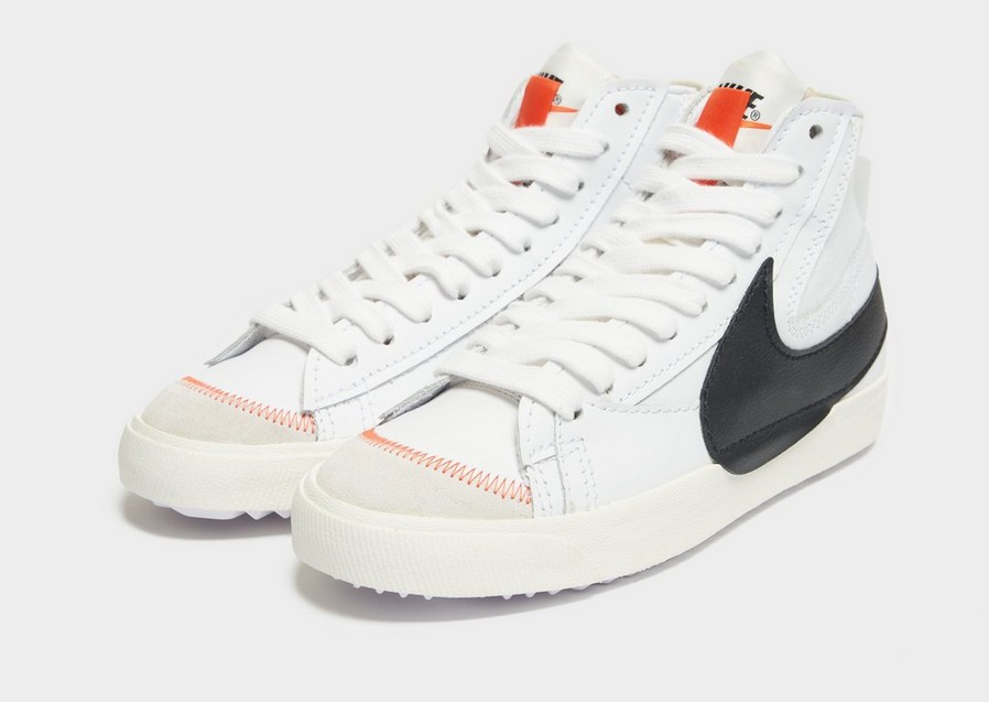 Buty sneakersy męskie NIKE BLAZER MID '77 JUMBO DD3111-100 Biały