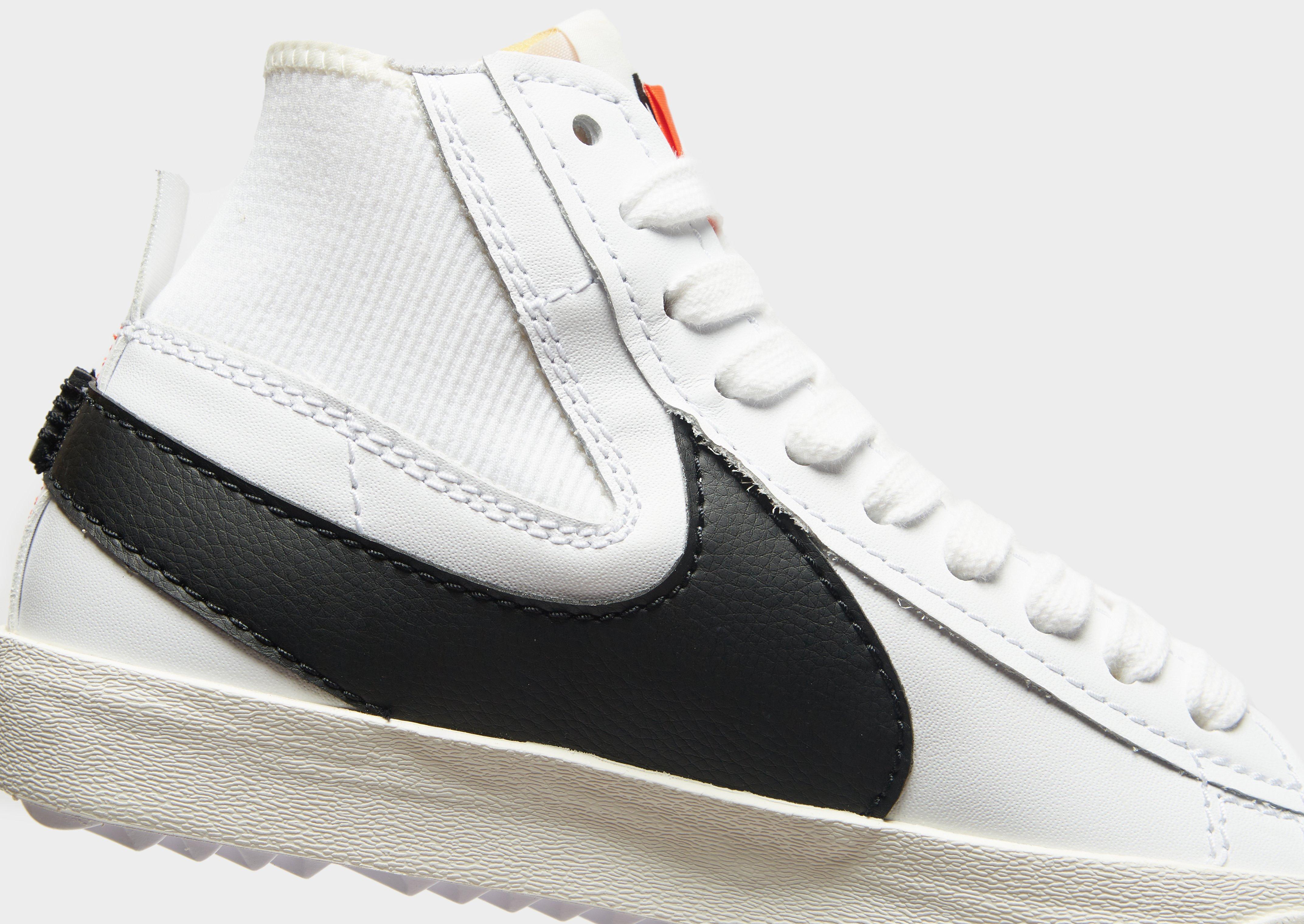 Adidași pentru bărbați NIKE BLAZER MID '77 JUMBO DD3111-100 Alb