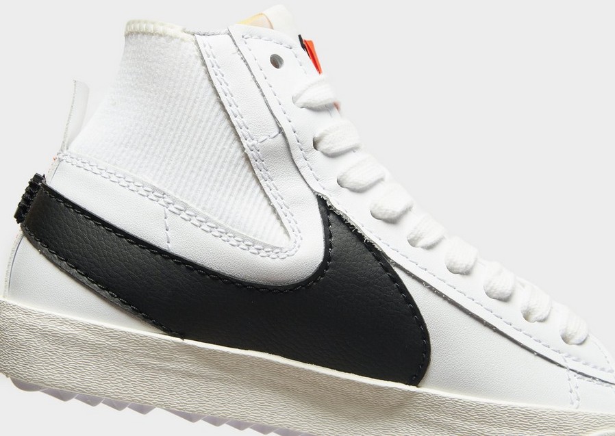 Buty sneakersy męskie NIKE BLAZER MID '77 JUMBO DD3111-100 Biały