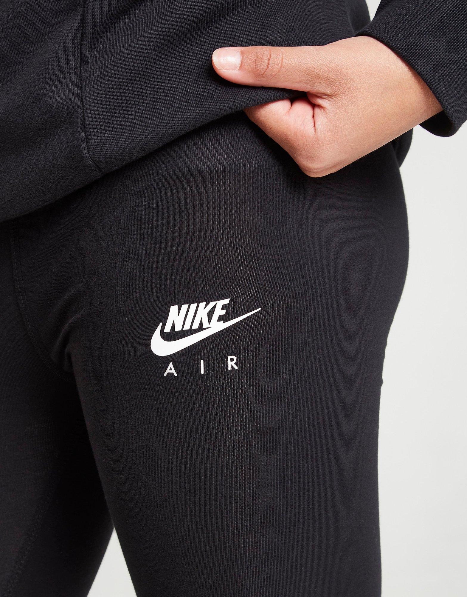 Pantaloni pentru copii NIKE COLANȚI GIRLS' AIR NOVELTY COLANȚI JUNIOR DJ5818-010 Negru