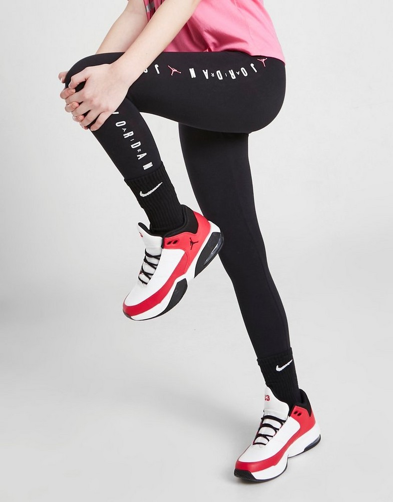 Pantaloni pentru copii JORDAN GIRLS' JUMPMAN HIGH COLANȚI JUNIOR 