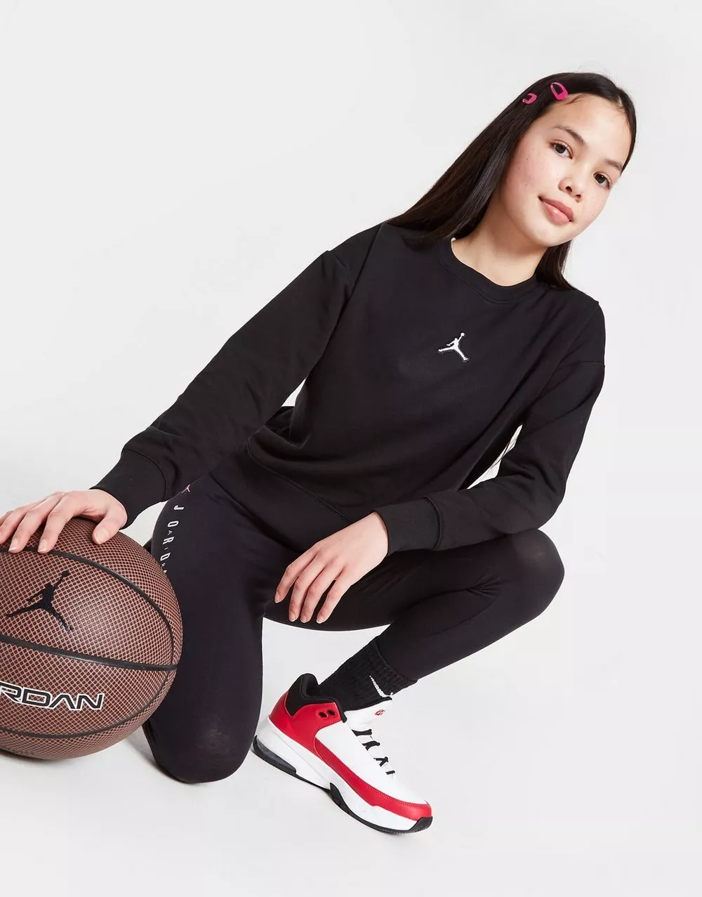 NikeHad JORDAN КОФТА ESSENTIALS CREW GIRL, фото 1 з 5