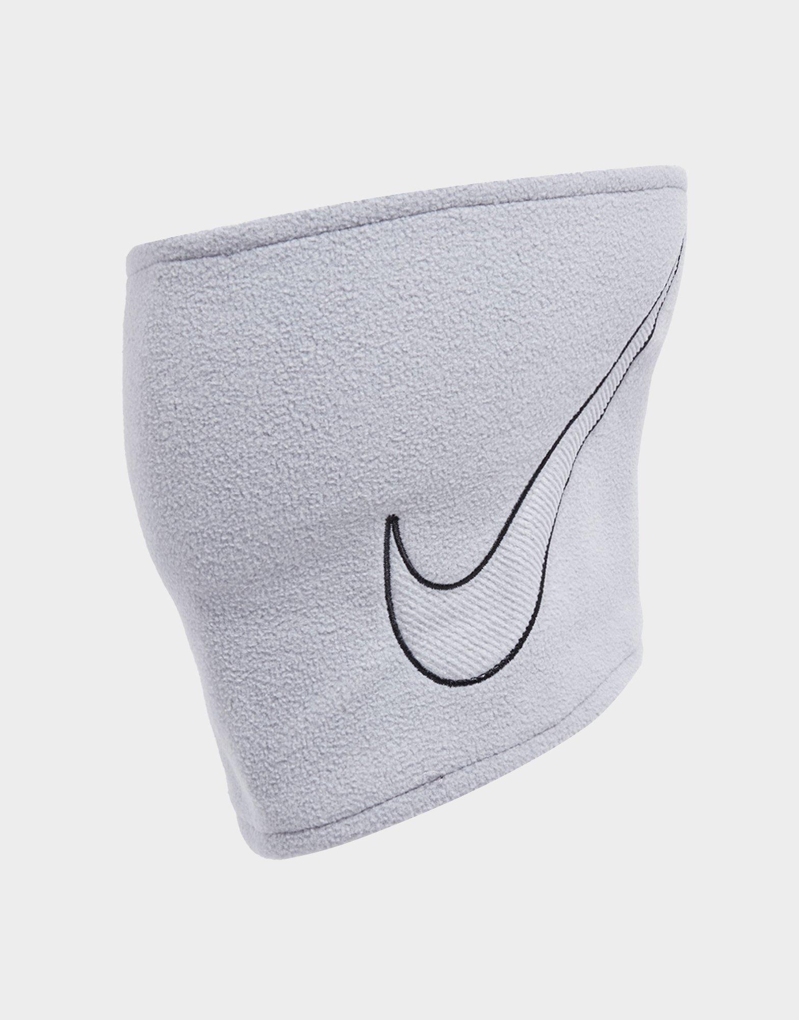 NIKE KOMIN SWOOSH FLC SNOOD LT GRY NIKE SCARVES 1000656063C Juoda