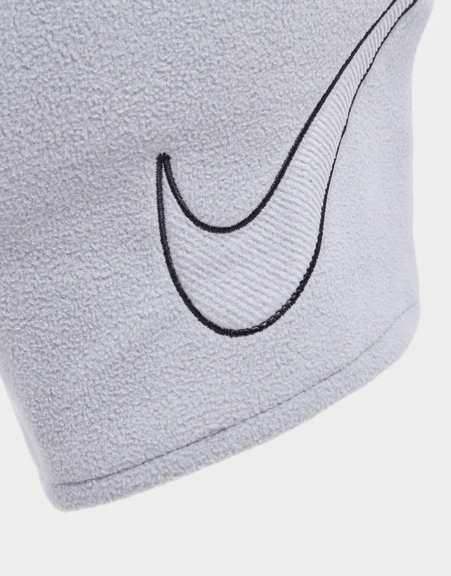 NIKE KOMIN SWOOSH FLC SNOOD LT GRY NIKE SCARVES 1000656063C Juoda