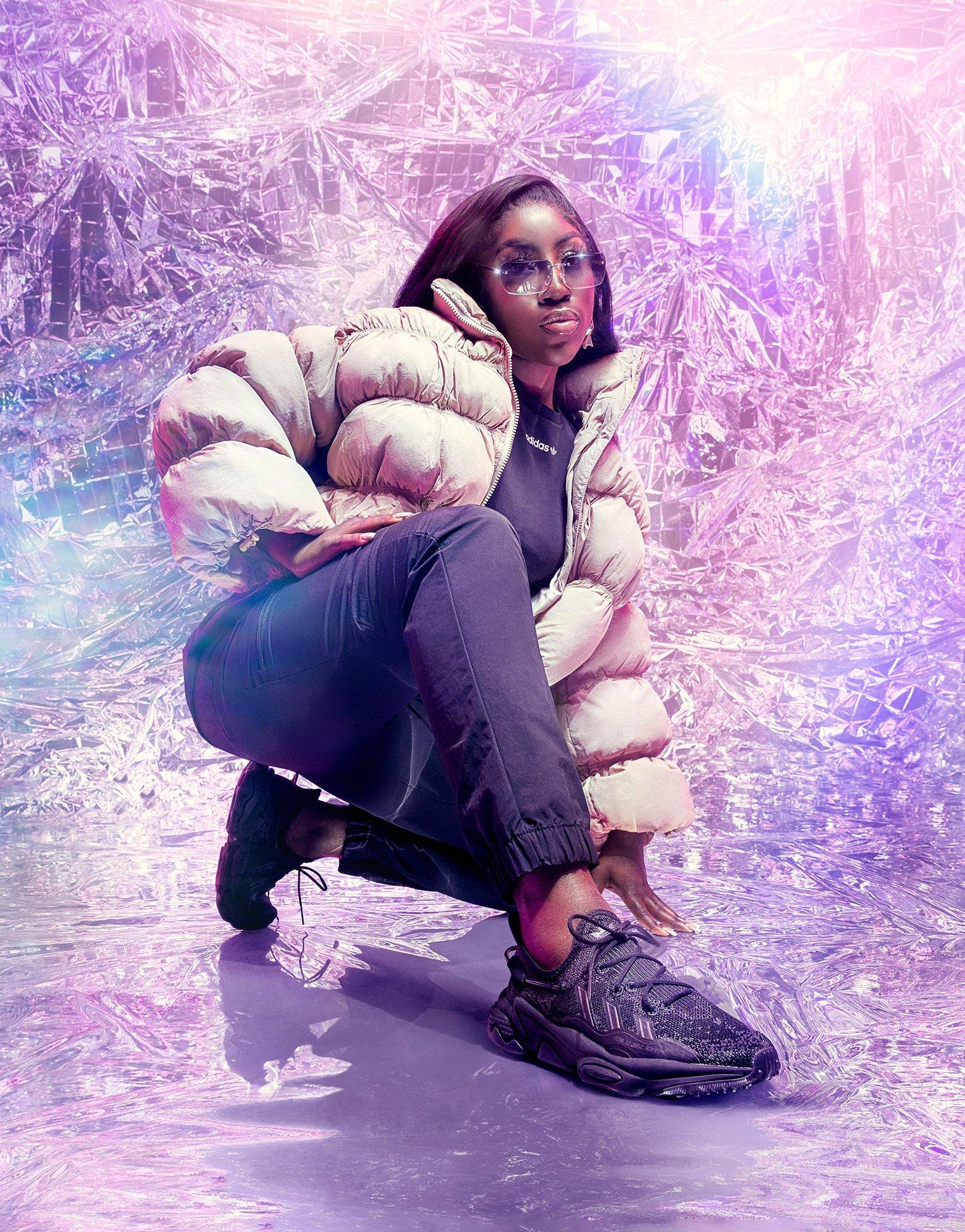 Buty sneakersy damskie ADIDAS OZWEEGO KNIT  GV8239 Czarny