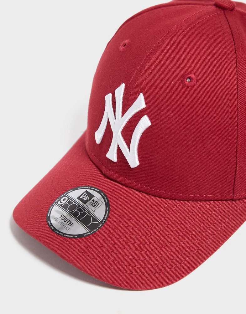 Czapka z daszkiem dla dzieci NEW ERA MLB 9FORTY NEW YORK YANKEES CAP JUNIOR NIE UŻYWAĆ 12745561# Czerwony