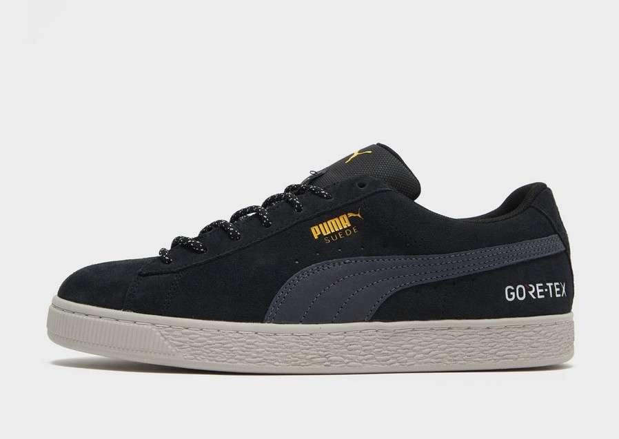 Buty sneakersy męskie PUMA SUEDE GORE-TEX 38180001 Czarny