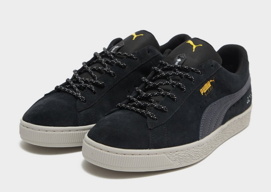 Buty sneakersy męskie PUMA SUEDE GORE-TEX 38180001 Czarny