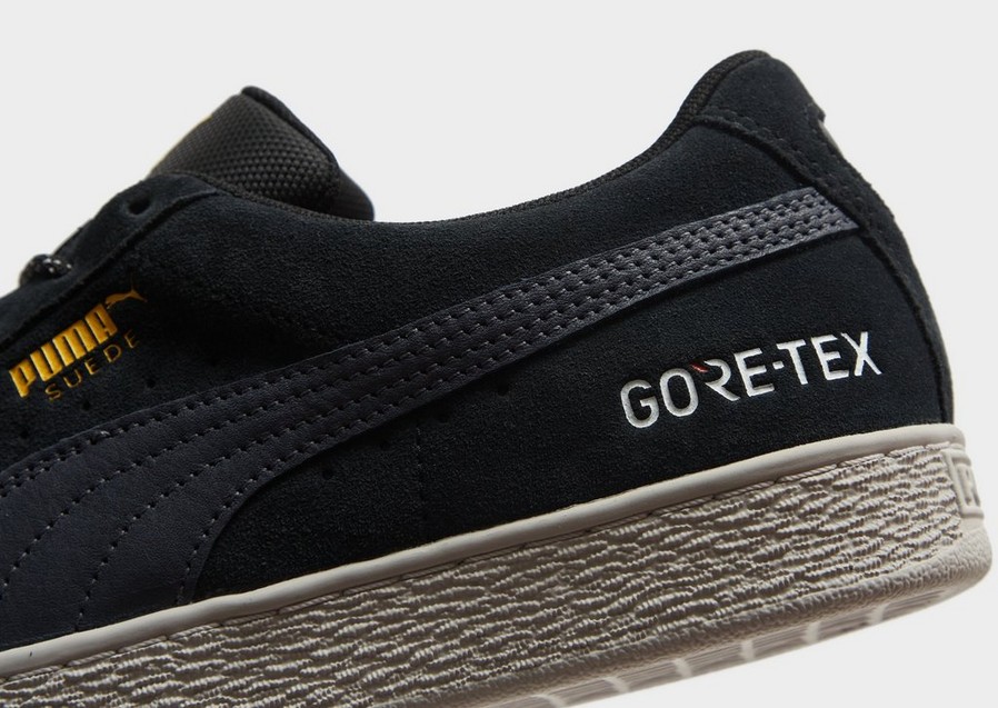 Buty sneakersy męskie PUMA SUEDE GORE-TEX 38180001 Czarny