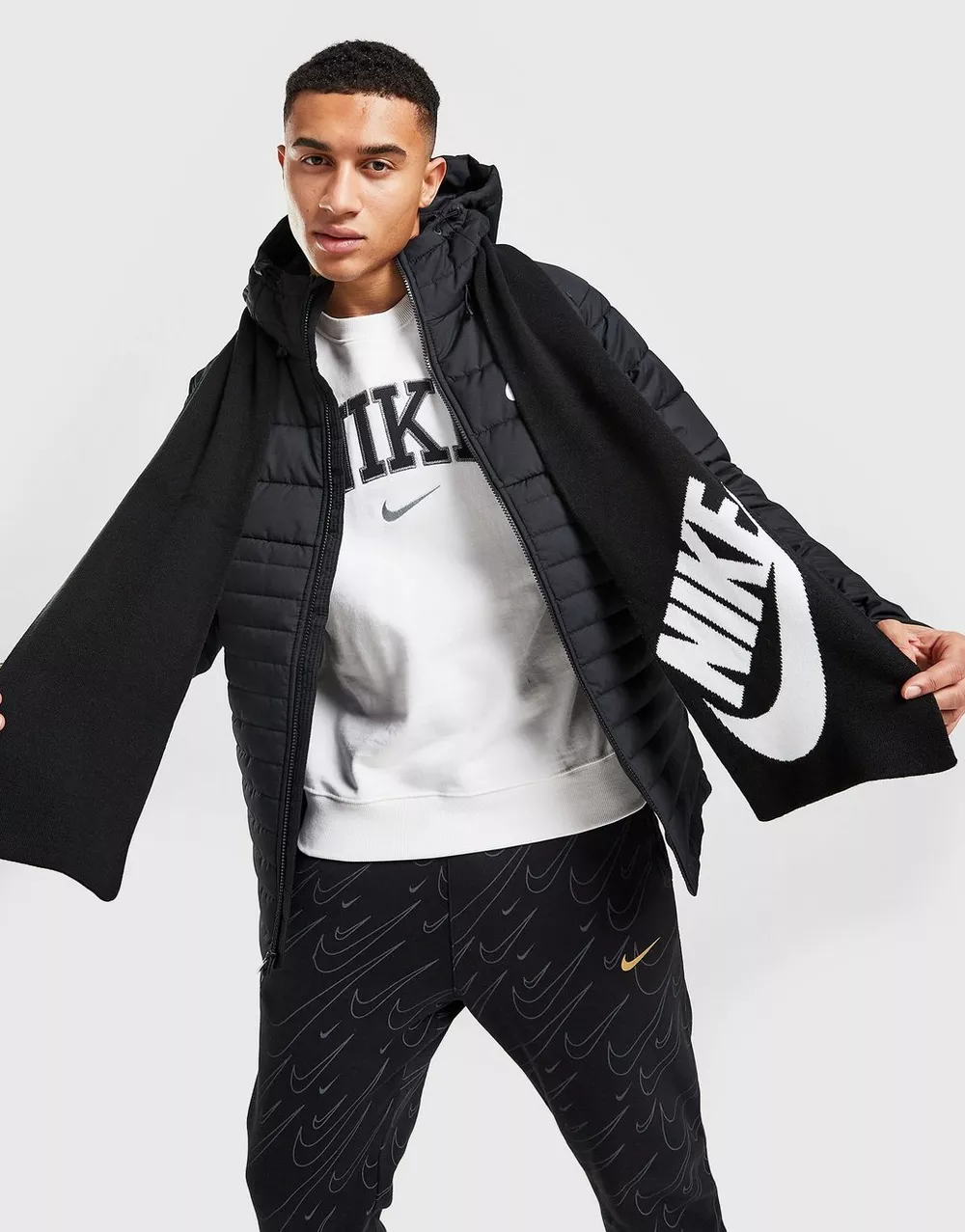 NIKE NK SPRT SCARF BLK, фото 1 з 3