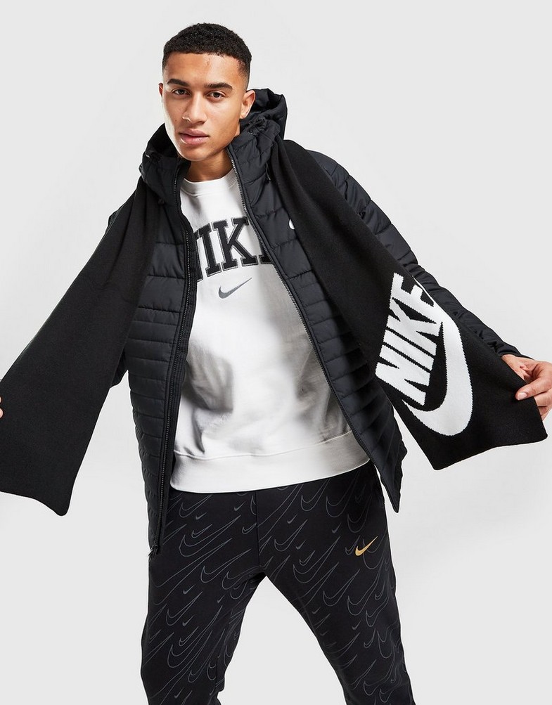 Жіночі шарфи і рукавички NIKE NK SPRT SCARF BLK 1002946010 Чорний