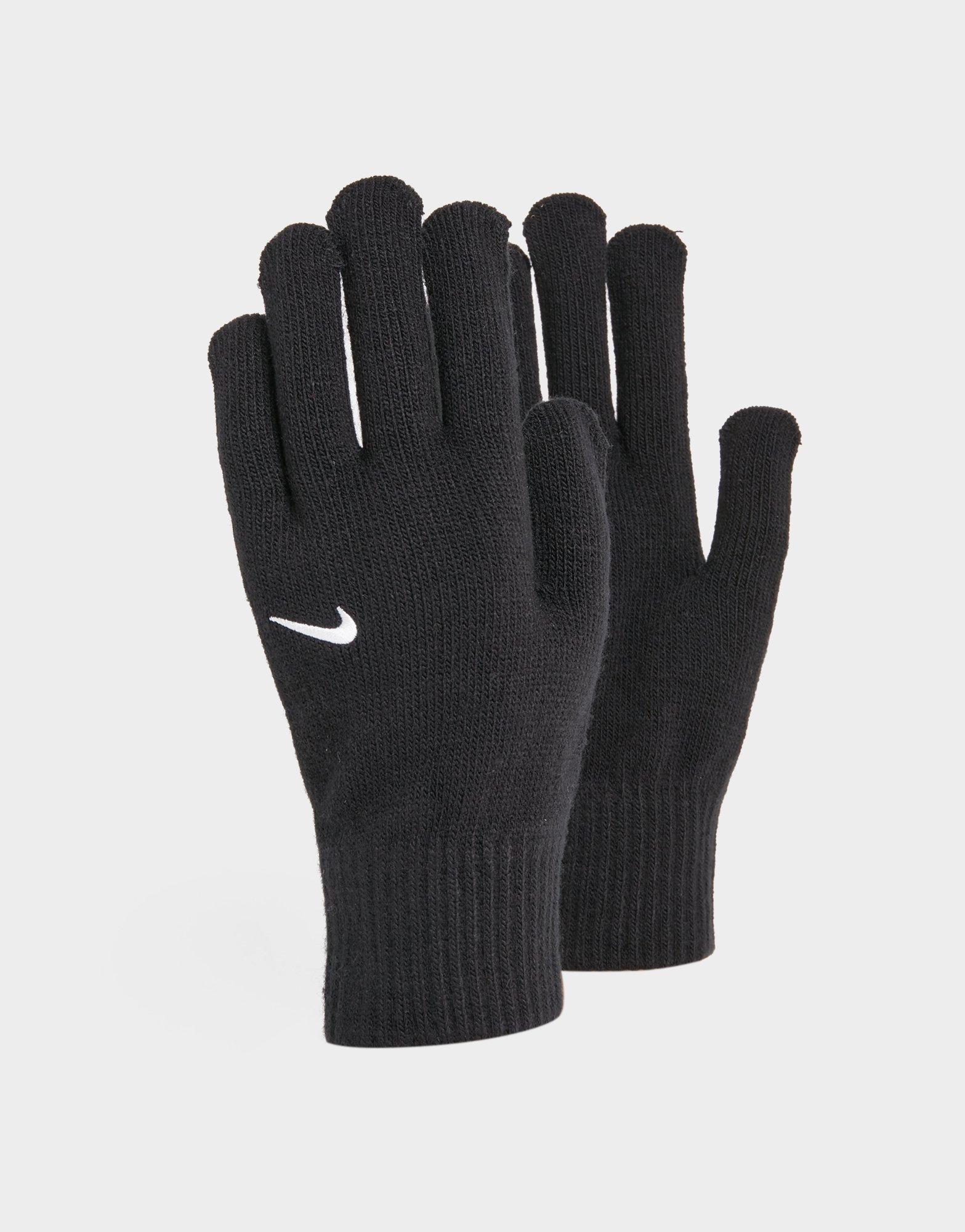 NIKE PIRŠTINĖS SWOOSH KNIT TG BLK NIKE SKI GLOVES 1000665010 Juoda